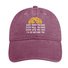 Men's Every Snack You Make I Will Be Watching You Dog Funny Adjustable Denim Hat