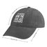 Men's Funny It’s Weird Being The Same Age As Old People Text Letters Adjustable Denim Hat