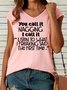 Women's Funny You Call It You Nail It Casual Tank Top