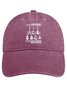 It Is Not Hoarding If It’S Guitars Funny Graphic Print Casual Text Letters Adjustable Denim Hat