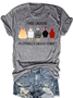 Women’s I Raise Chickens I'm Literally A Chicken Tender Cotton Simple Loose T-Shirt