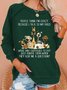 Women's Funny Dog Lover Casual Sweatshirt