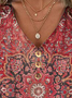 Casual Ethnic Knitted Loose T-Shirt