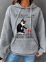 I Do It Because I Can I Can Because I Want To I Want To Because You Said I Couldn't Animal Cat Graphic Animal Simple Hoodie