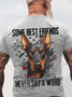 Some Best Friends Never Say A Word DOBERMAN PINSCHER Cotton T-shirt
