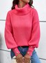 Yarn/Wool Yarn Casual Sweater