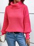 Yarn/Wool Yarn Casual Sweater