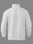 Men's Jacquard Cow Head Print Stand Collar Sweatshirt