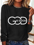 God Is Good Casual Long Sleeve Shirt