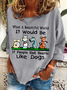 Dog Lovers Casual Sweatshirt