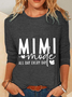 Mimi Mode Casual Long Sleeve Shirt