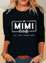 Mimi Mode All Day Every Day Casual Long Sleeve Shirt