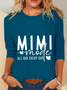 Mimi Mode Casual Long Sleeve Shirt