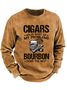 Cigars Solve Most Of My Problems Bourbon Does The Rest Shirt Sweatshirt