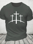 Jesus Faith Cross Cotton T-Shirt