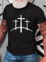 Jesus Faith Cross Cotton T-Shirt