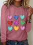 Love Casual Long Sleeve Shirt
