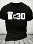 Beer Thirty, St. Patrick's Day, Lucky Green Ireland Cotton T-Shirt