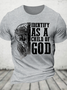 Identify As A Child Of God Jesus God Christian Cotton T-Shirt