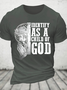 Identify As A Child Of God Jesus God Christian Cotton T-Shirt