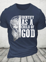 Identify As A Child Of God Jesus God Christian Cotton T-Shirt