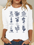 Womens Rights Pro Choice F The Patriarchy My Body My Choice Abortion Plant Tshirt Pro Choice Herbs Casual Long Sleeve Shirt