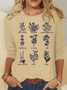 Womens Rights Pro Choice F The Patriarchy My Body My Choice Abortion Plant Tshirt Pro Choice Herbs Casual Long Sleeve Shirt