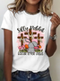 Silly Rabbit Easter Is For Jesus Cotton T-Shirt