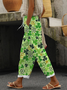 Four-Leaf Clover Casual Pants