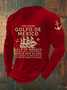 Men's Gulf Of Mexico Print Long Sleeve Top