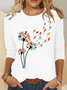 Love Cats Casual Long Sleeve Shirt
