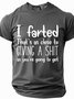Men's Funny Slang Short Sleeve T shirt