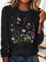 Realaxed Wildflowers Casual Long Sleeve Shirt