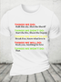 Things We Did.. Print T-Shirt