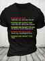 Things We Did.. Print T-Shirt