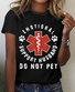 Emotional Support Husband Do Not Pet