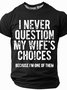 Men's Funny Humorous Slogan Print T-Shirts