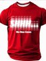 Man's SHHH...No One Cares Funny Short Sleeve T-shirt