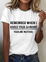 Your Opinion Funny Cotton T-Shirt