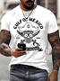 Men'S Retro Gulf Of Mexico Est 1550 Stay Salty And Resist Printed Casual Crew Neck T-Shirt