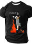 Jesus Fuck It Art Cotton T-Shirt
