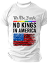 No Kings In America Cotton T-Shirt