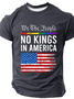 No Kings In America Cotton T-Shirt