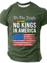 No Kings In America Cotton T-Shirt