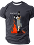 Jesus Fuck It Art Cotton T-Shirt