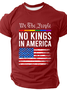 No Kings In America Cotton T-Shirt