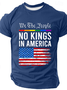 No Kings In America Cotton T-Shirt