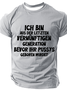 Ich Bin Aus Der Letzten Cotton T-Shirt