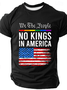 No Kings In America Cotton T-Shirt