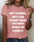 Old Geezer Funny Sayings Print Crew Neck T-shirt